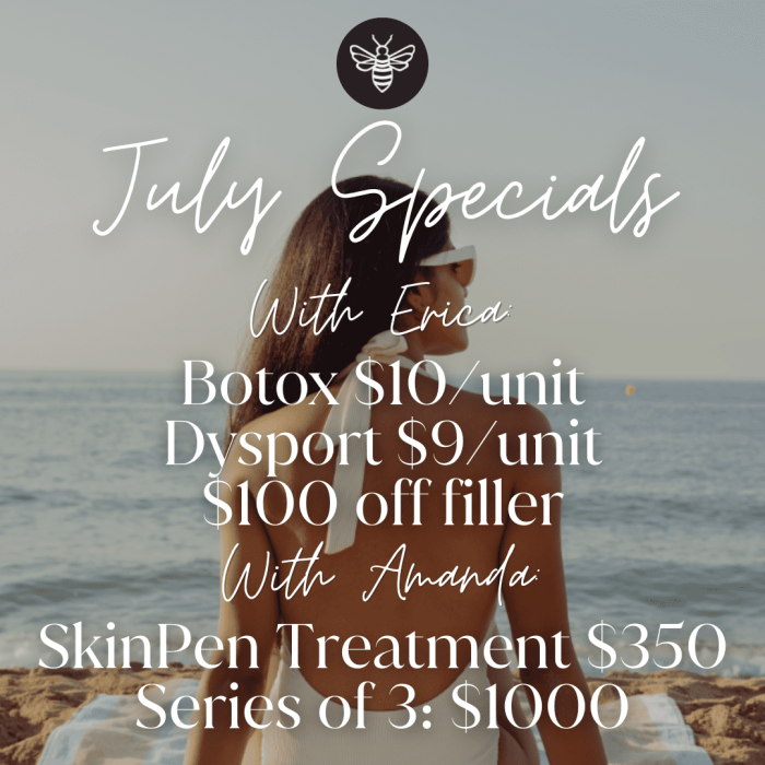 Pure Med July Specials