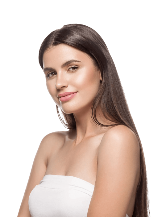 Woman at a med spa treatment Woman at a med spa treatment